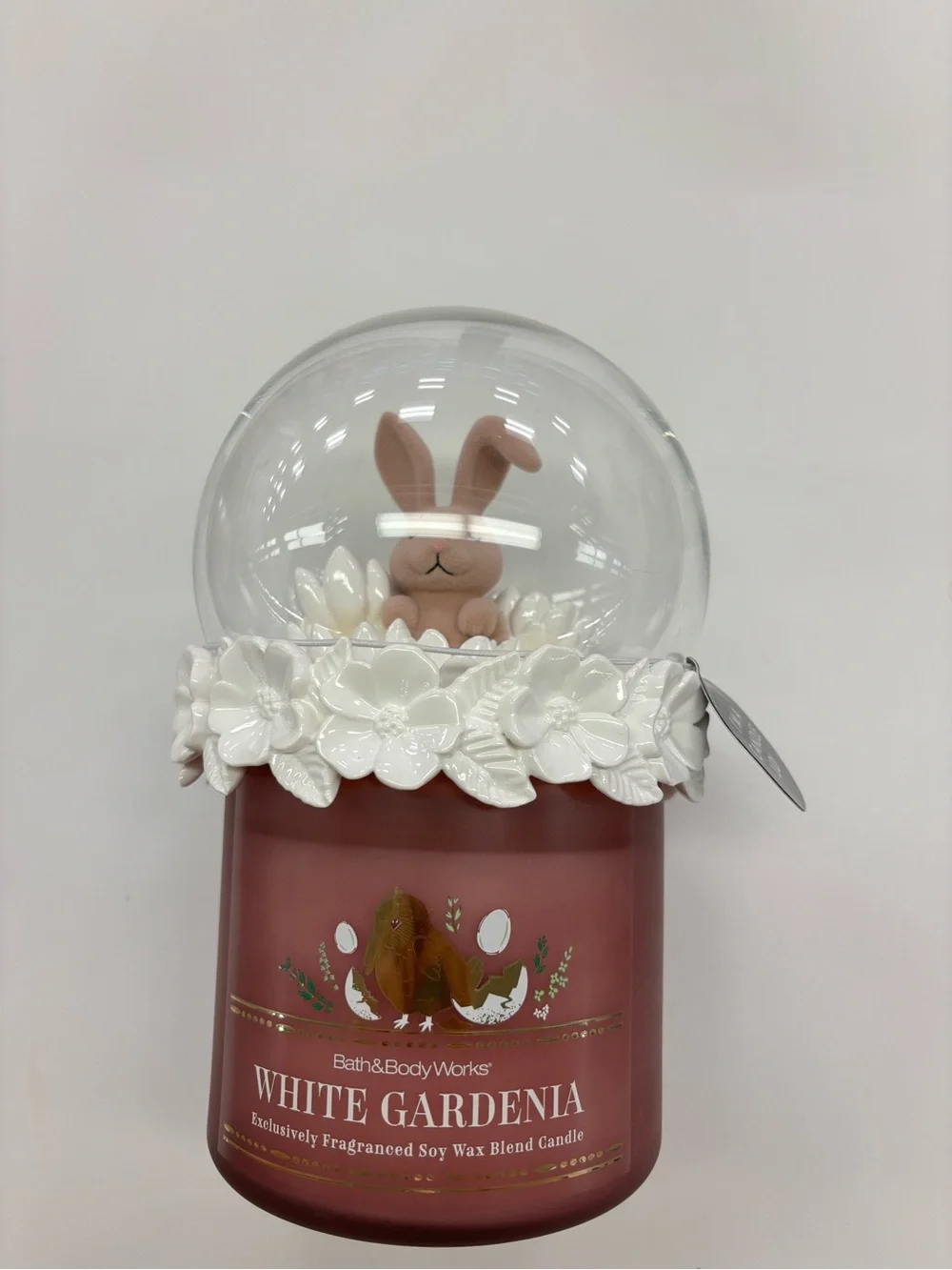 Bath & Body Works Bunny globe topper White Gardenia